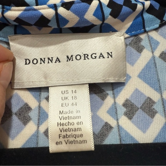 Donna Morgan printed dress 14 - Picture 6 of 7